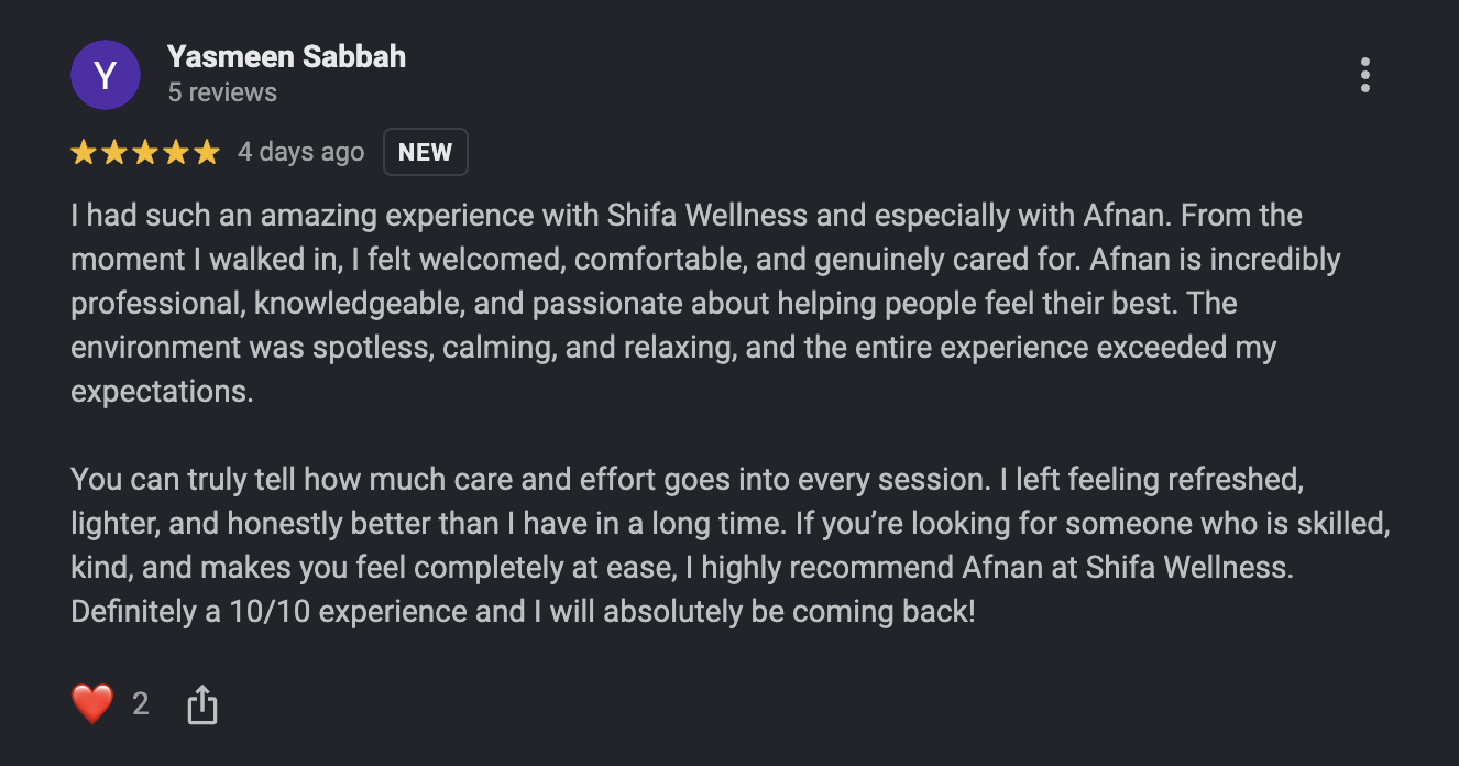 Google review