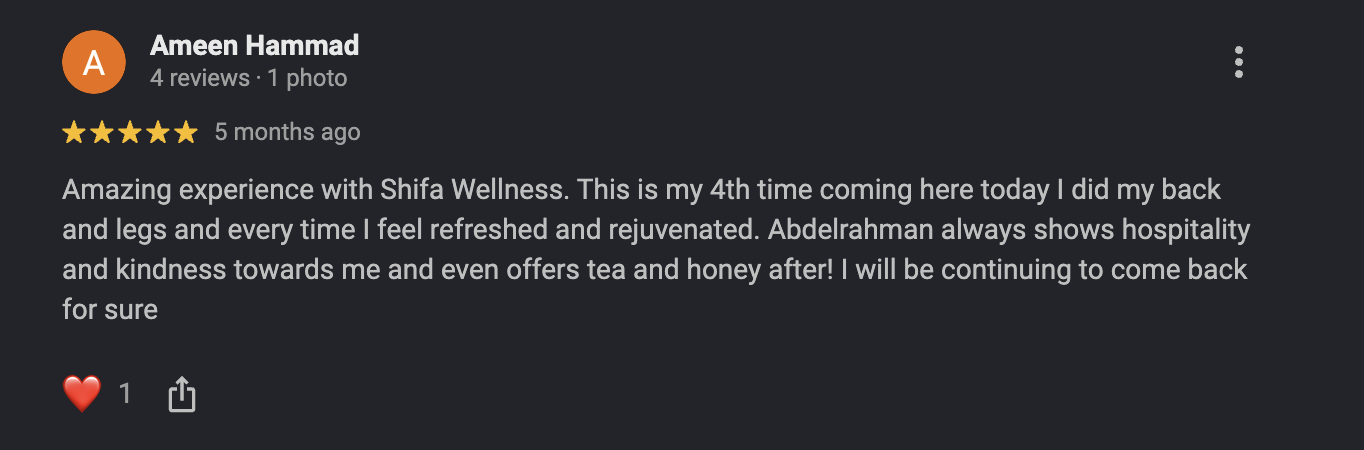 Google review